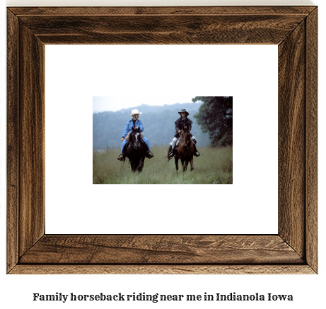 family horseback riding near me in Indianola, Iowa